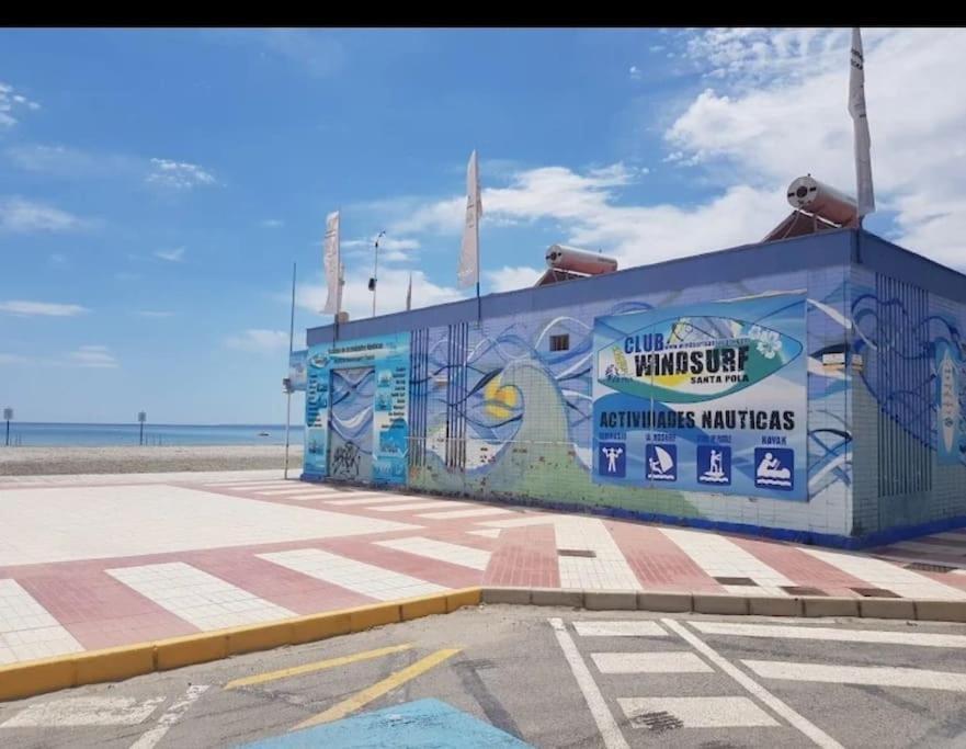 Apartamento Frente Al Mar, Familiar Y Acogedor. Santa Pola Exterior foto